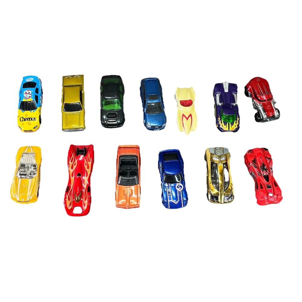 Vintage Hot Wheels Toy Cars Lot 13 Assorted Vehicles Diecast Metal